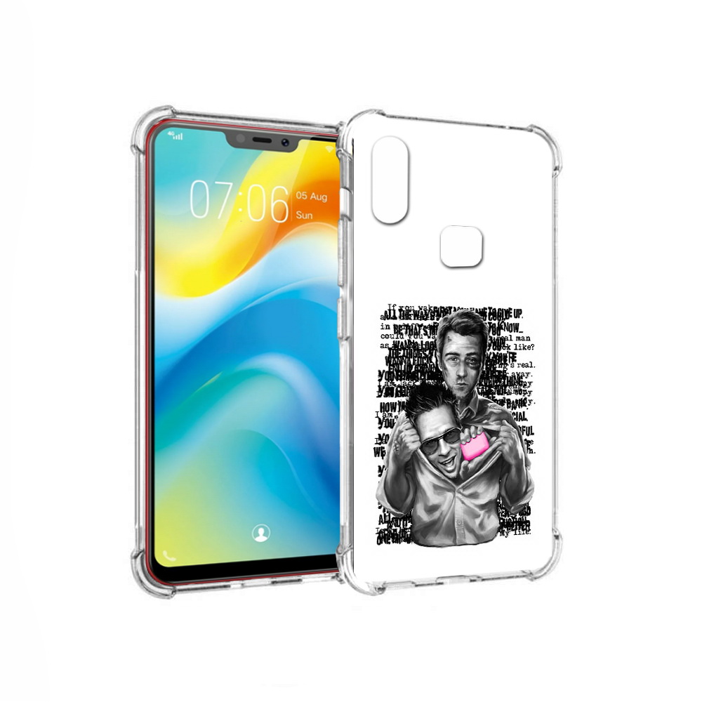 

Чехол MyPads Tocco для Vivo Y85 бойцовский клуб (PT108269.426.242), Прозрачный, Tocco