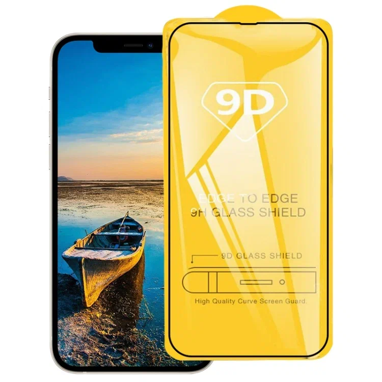 

Защитное стекло QVATRA для iPhone 13/9D на весь экран