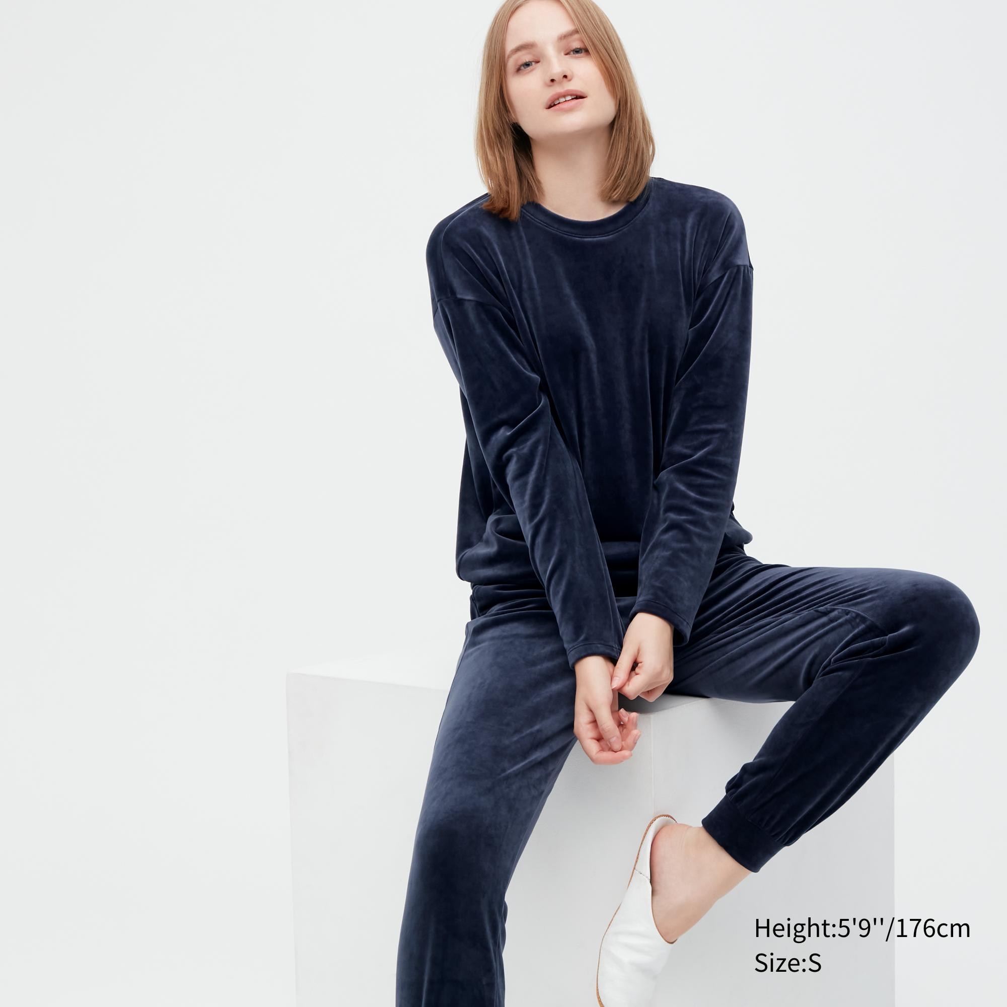 

Пижама женская UNIQLO 453447COL69 синяя L (доставка из-за рубежа), 453447COL69