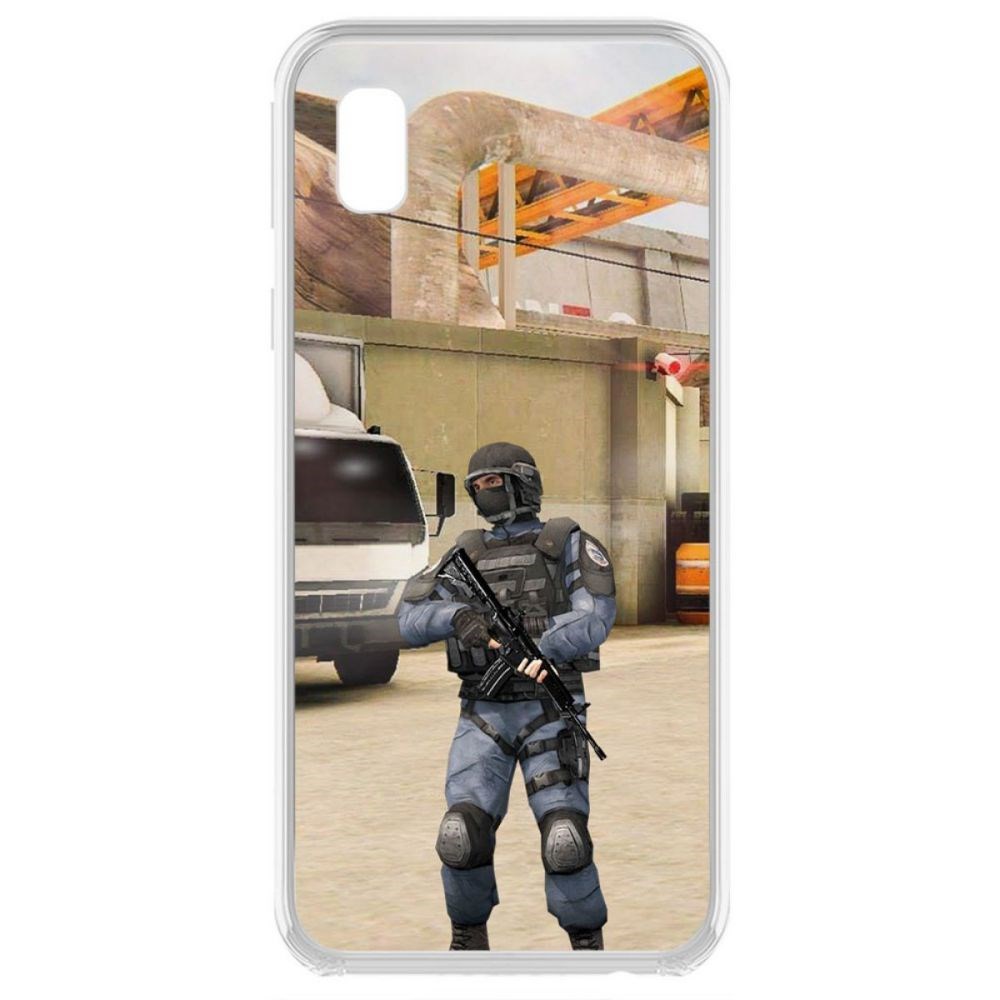 

Чехол-накладка Krutoff Cтандофф 2 (Standoff 2) - GIGN для Samsung Galaxy A01 Core (A013)