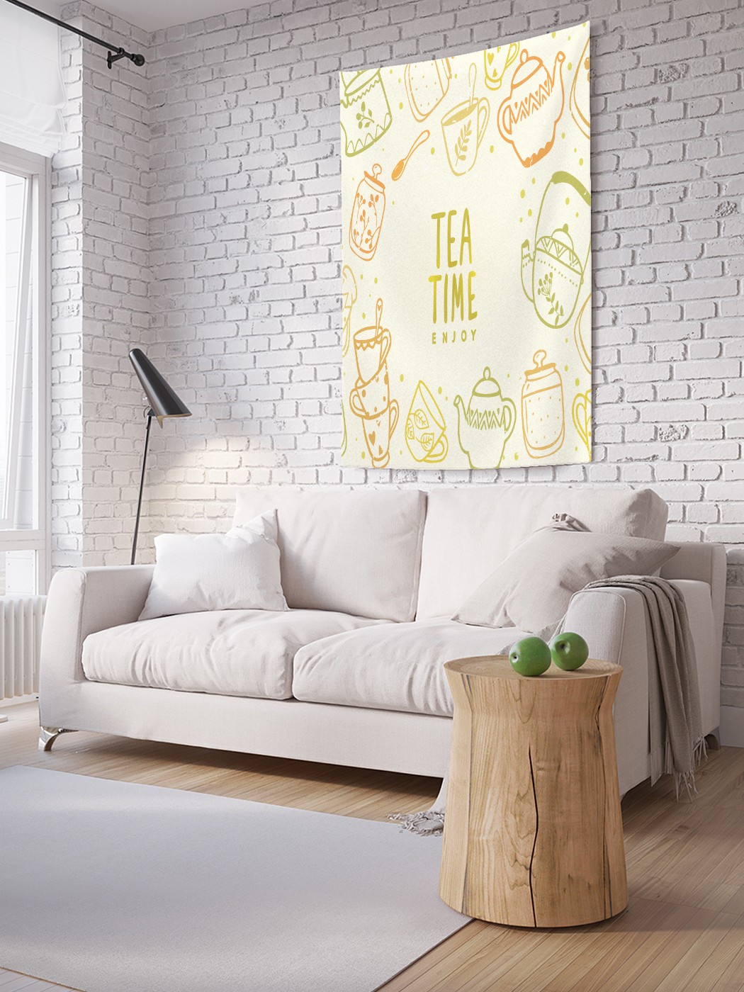 

Вертикальное фотопанно на стену JoyArty Приятное чаепитие 150x200 см, Приятное чаепитие