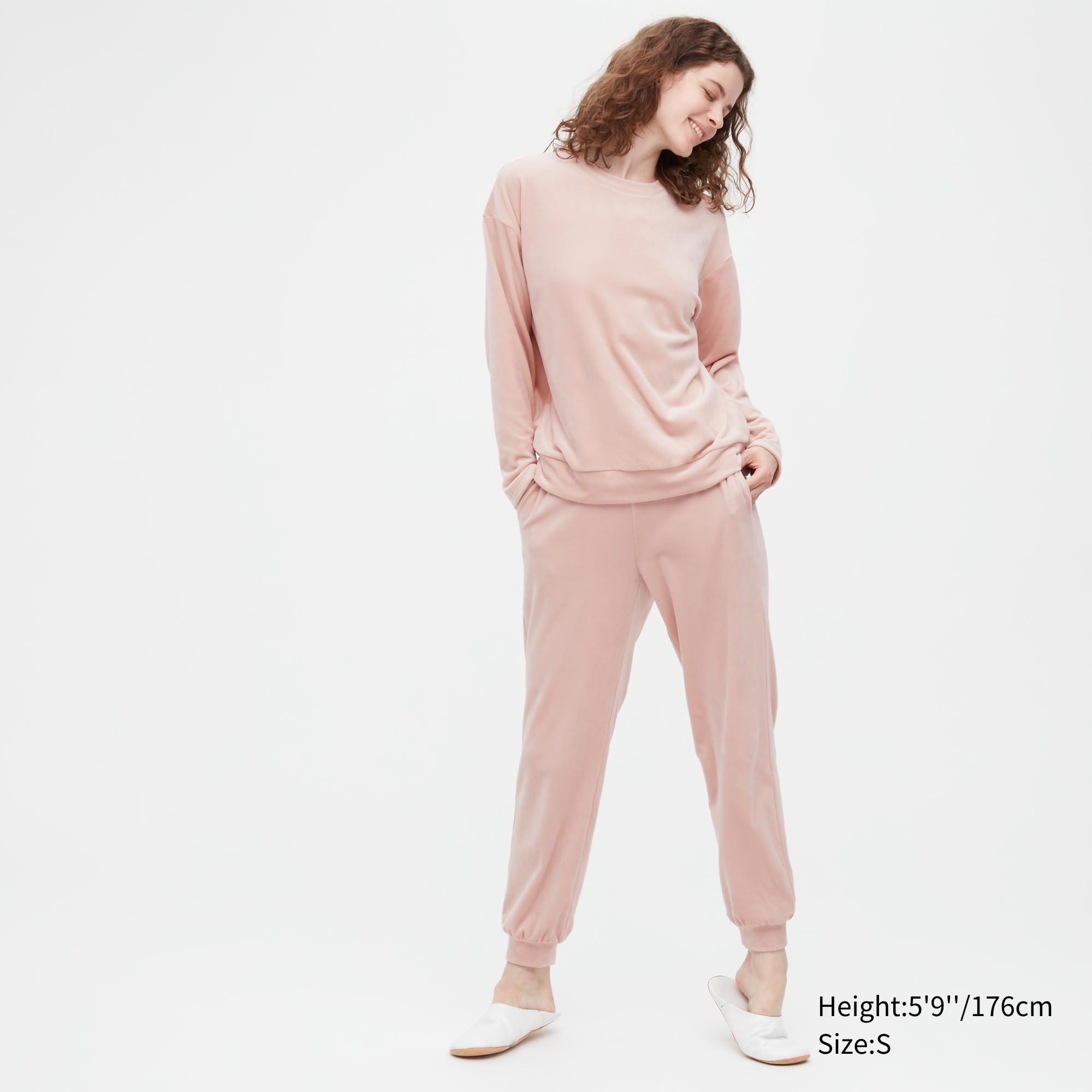 

Пижама женская UNIQLO 453447COL10 розовая L (доставка из-за рубежа), 453447COL10