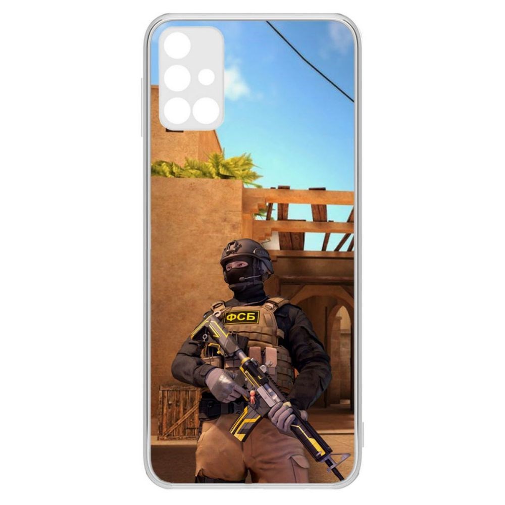 

Чехол-накладка Krutoff Cтандофф 2 (Standoff 2) - ФСБ для Samsung Galaxy M31s (M317)
