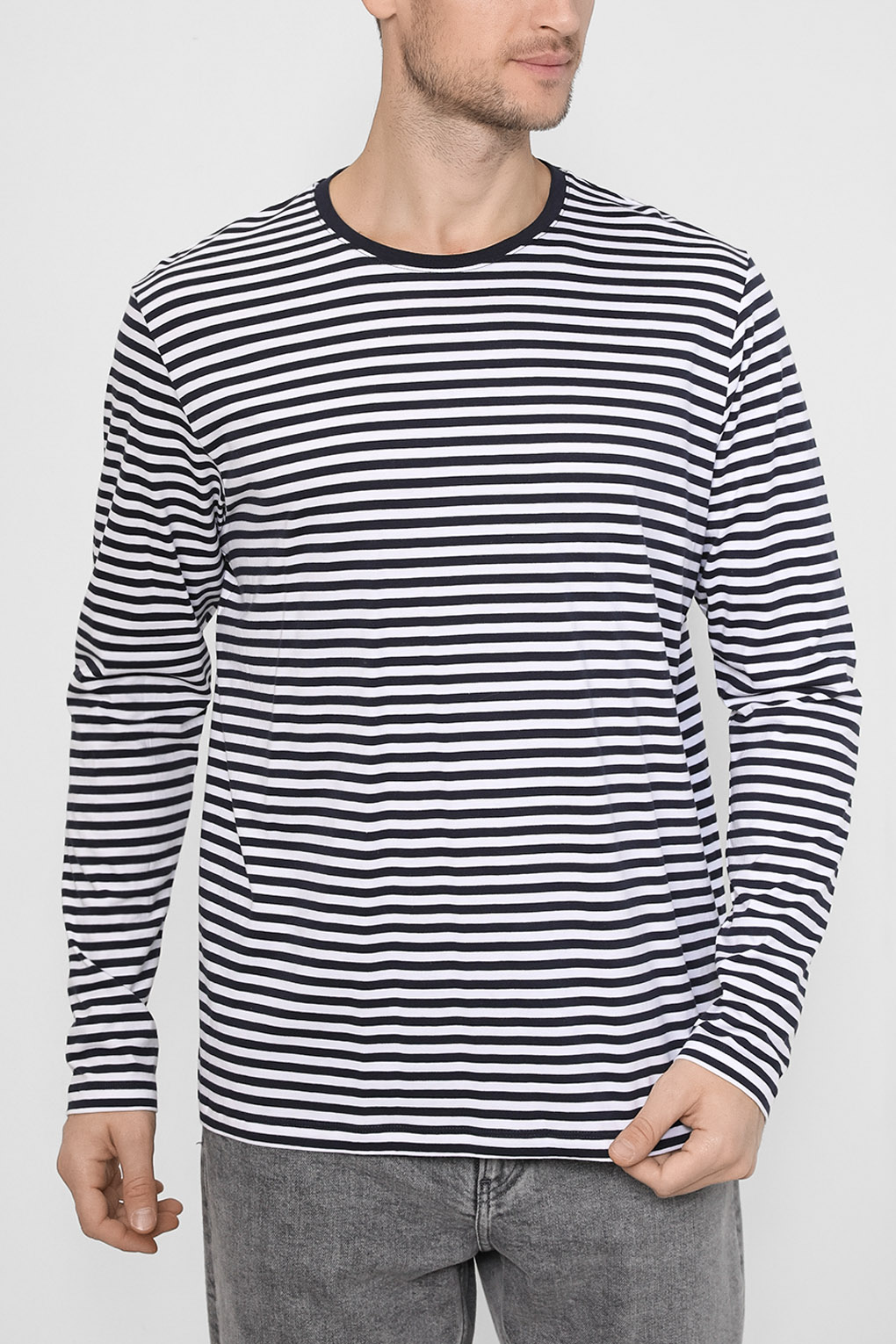 

Лонгслив мужской Esprit Casual 992EE2K311 синий 2XL, 992EE2K311