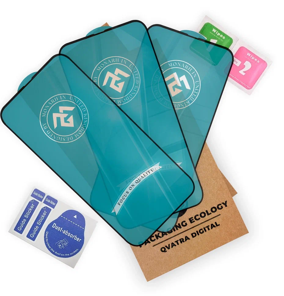 

Защитное стекло Monarch для iPhone 13 PRO MAX/ 3 шт/5D на весь экран