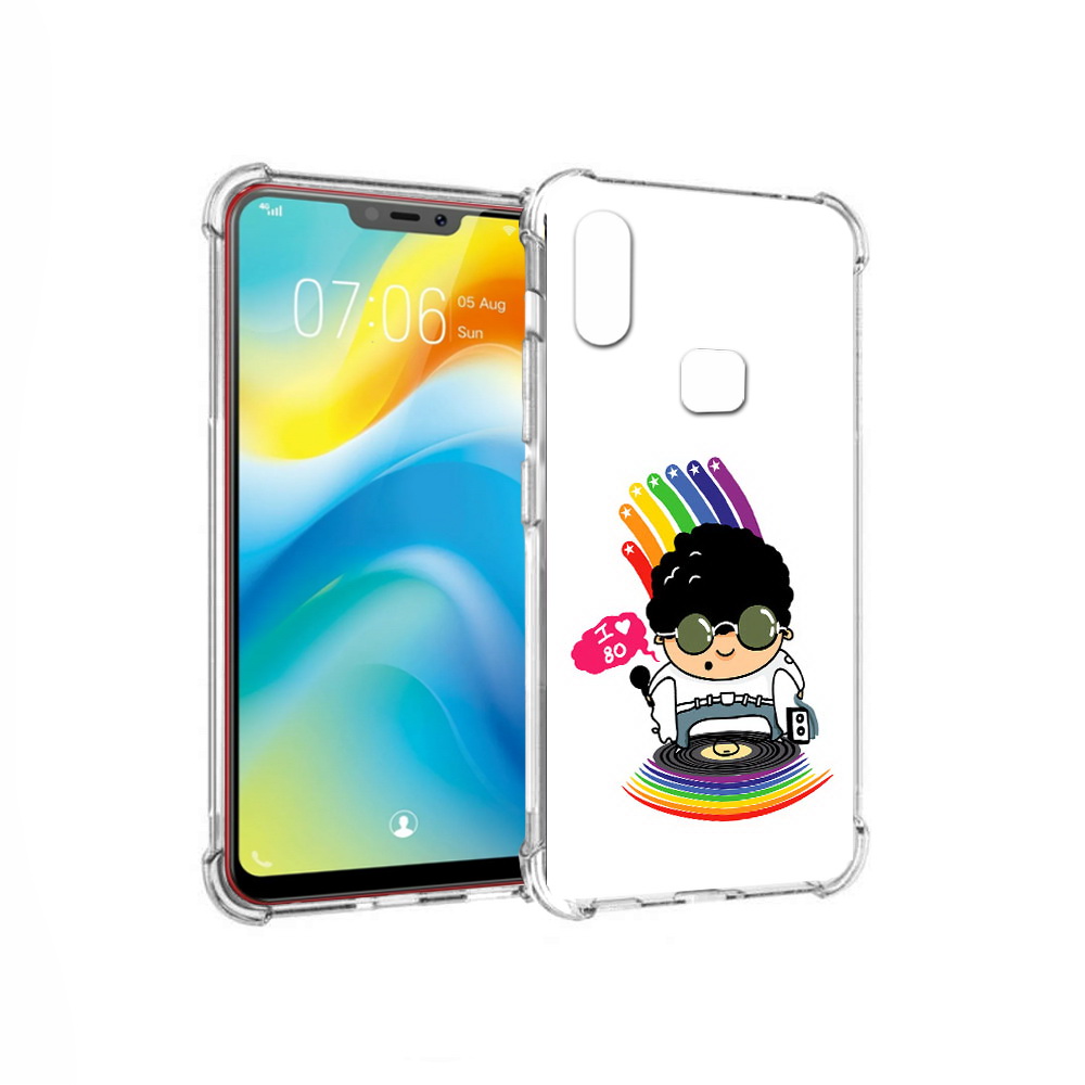 

Чехол MyPads Tocco для Vivo Y85 Я люблю 80-е (PT108269.426.205), Прозрачный, Tocco