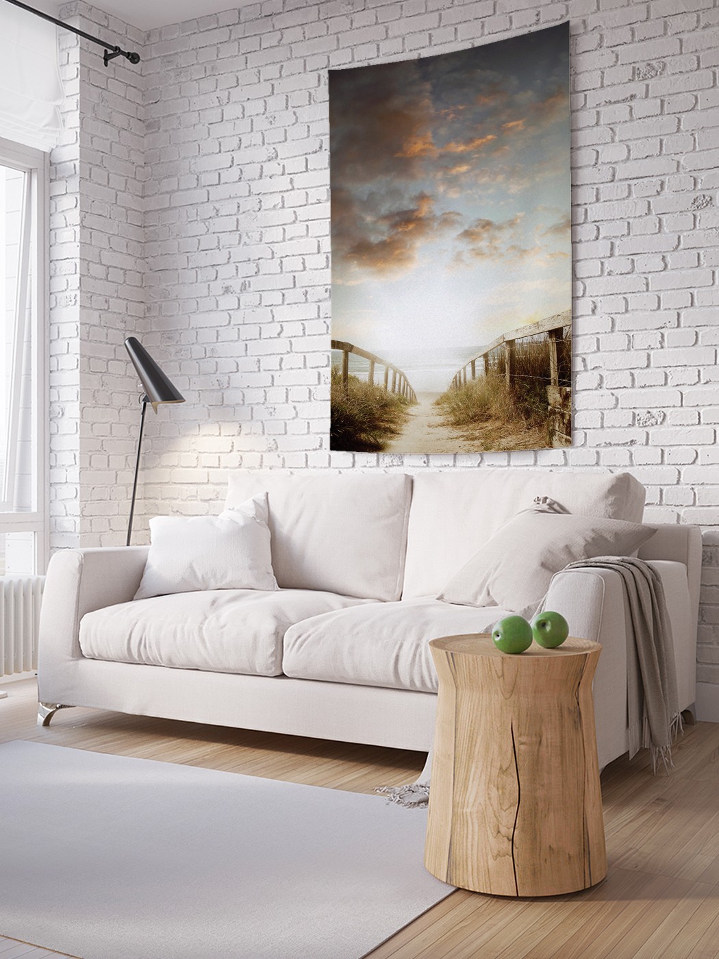 

Вертикальное фотопанно на стену JoyArty Тропинка к морю 150x200 см, Тропинка к морю