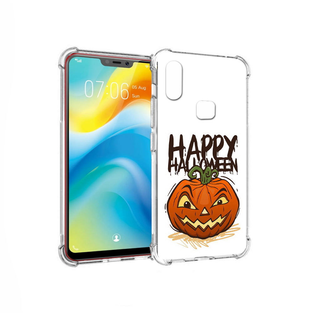 

Чехол MyPads Tocco для Vivo Y85 Хэллоуин счастливый (PT108269.426.195), Прозрачный, Tocco