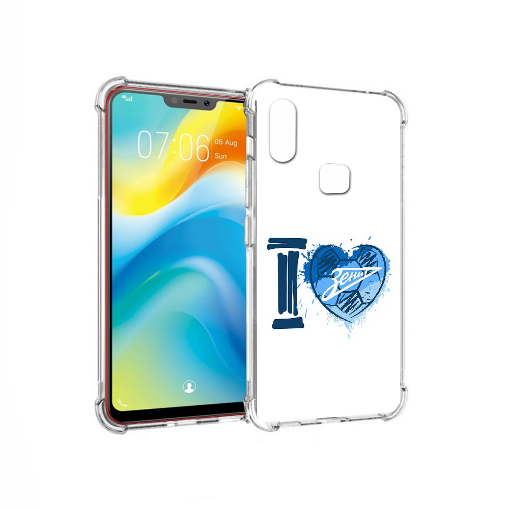 

Чехол MyPads Tocco для Vivo Y85 ФК я люблю зенит (PT108269.426.186), Прозрачный, Tocco