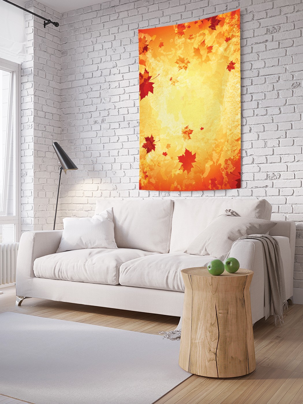 

Вертикальное фотопанно на стену JoyArty "Кленовый листопад", 150x200 см, Кленовый листопад