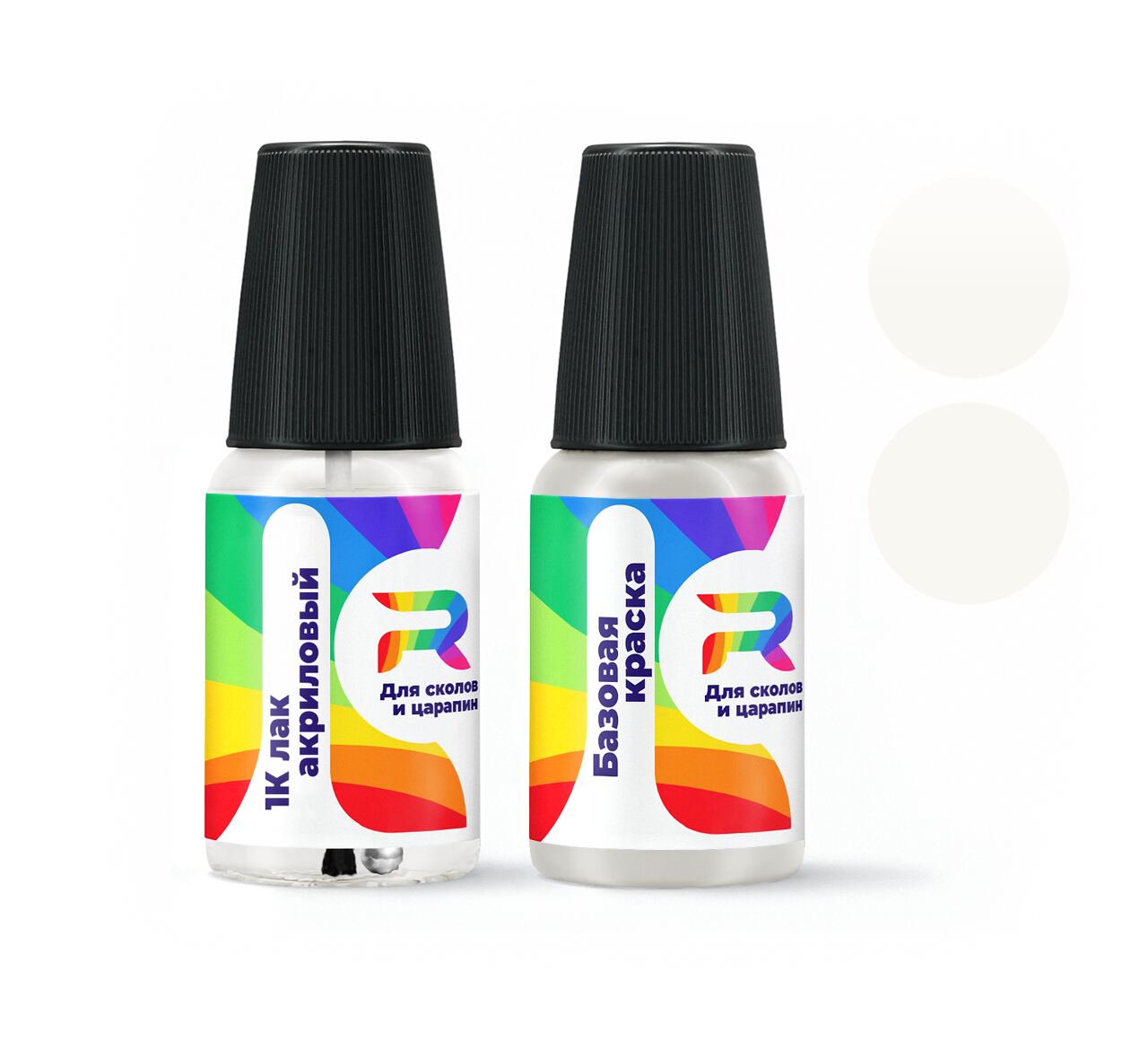 

Подкраска сколов Ford YA - Polar White (Базовая) RAL1, Ford YA Polar White