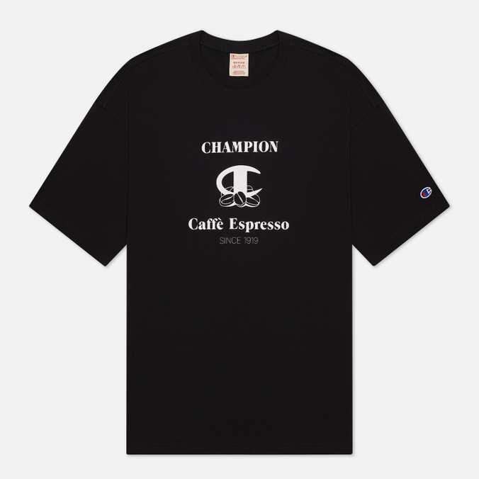 

Футболка мужская Champion Reverse Weave 216429 черная XL, 216429