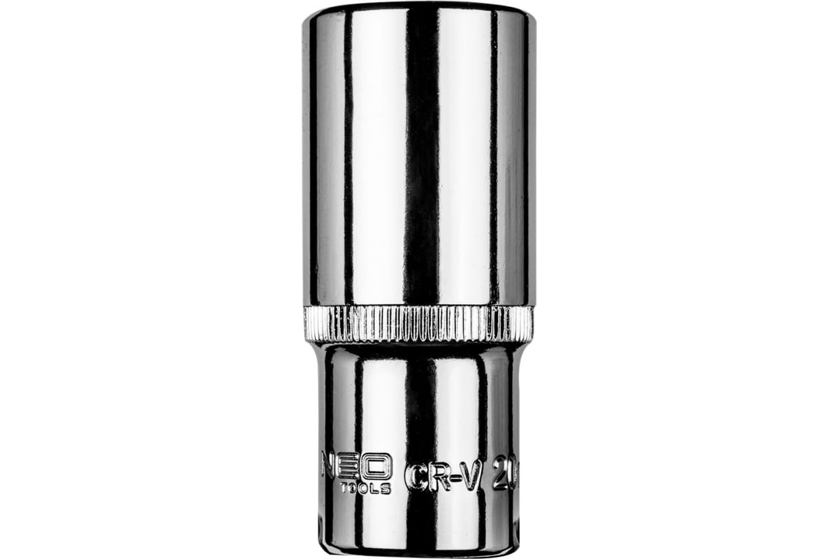 

08-195_головка! 6-гран, 3/8' длинная , 20 мм, CrV