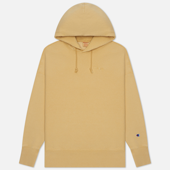 

Толстовка мужская Champion Reverse Weave 216204 бежевая S, 216204