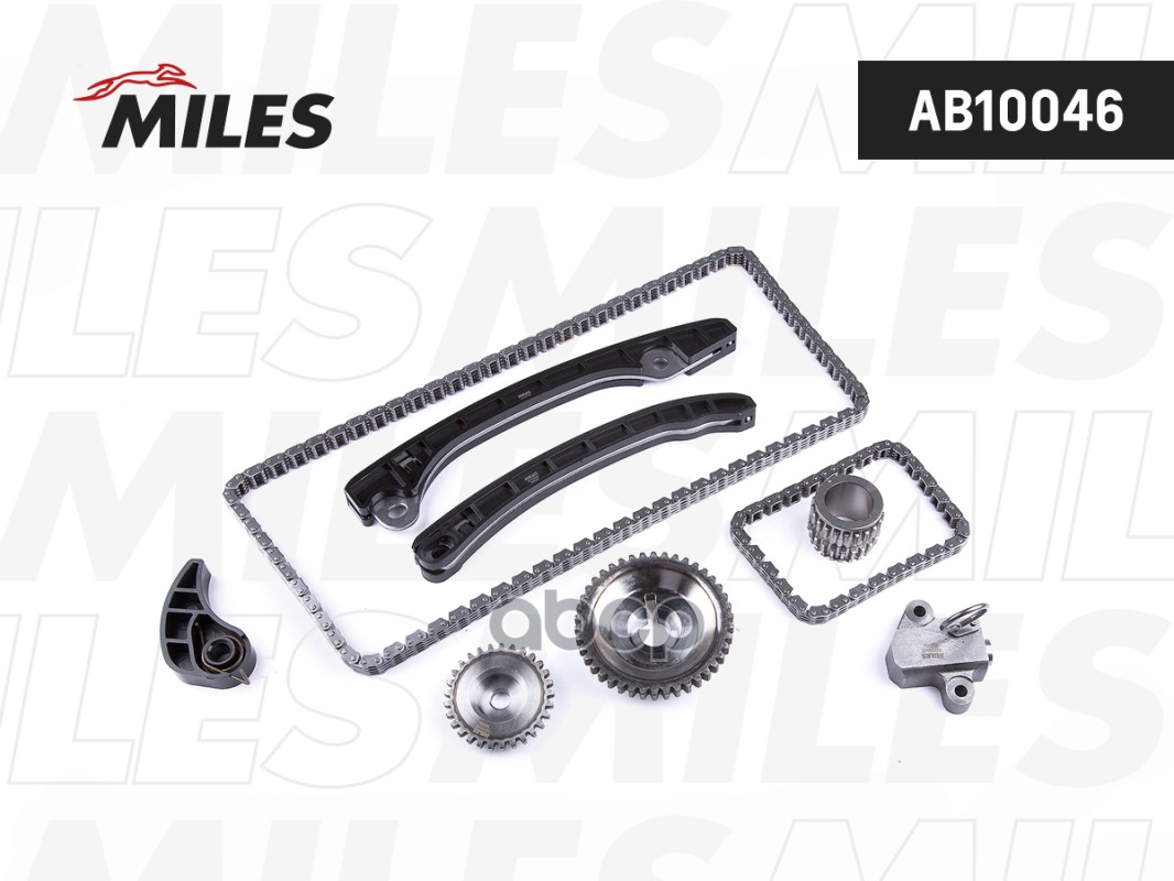 

Комплект Цепи Грм Nissan 1.6I Hr16de 10- Co Звездочками Miles ab10046