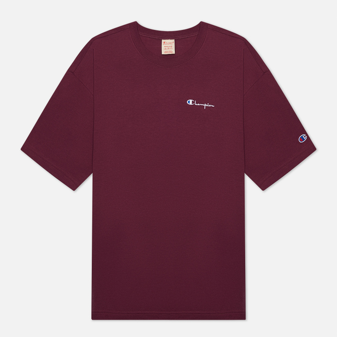 

Футболка мужская Champion Reverse Weave 214282 бордовая XL, 214282