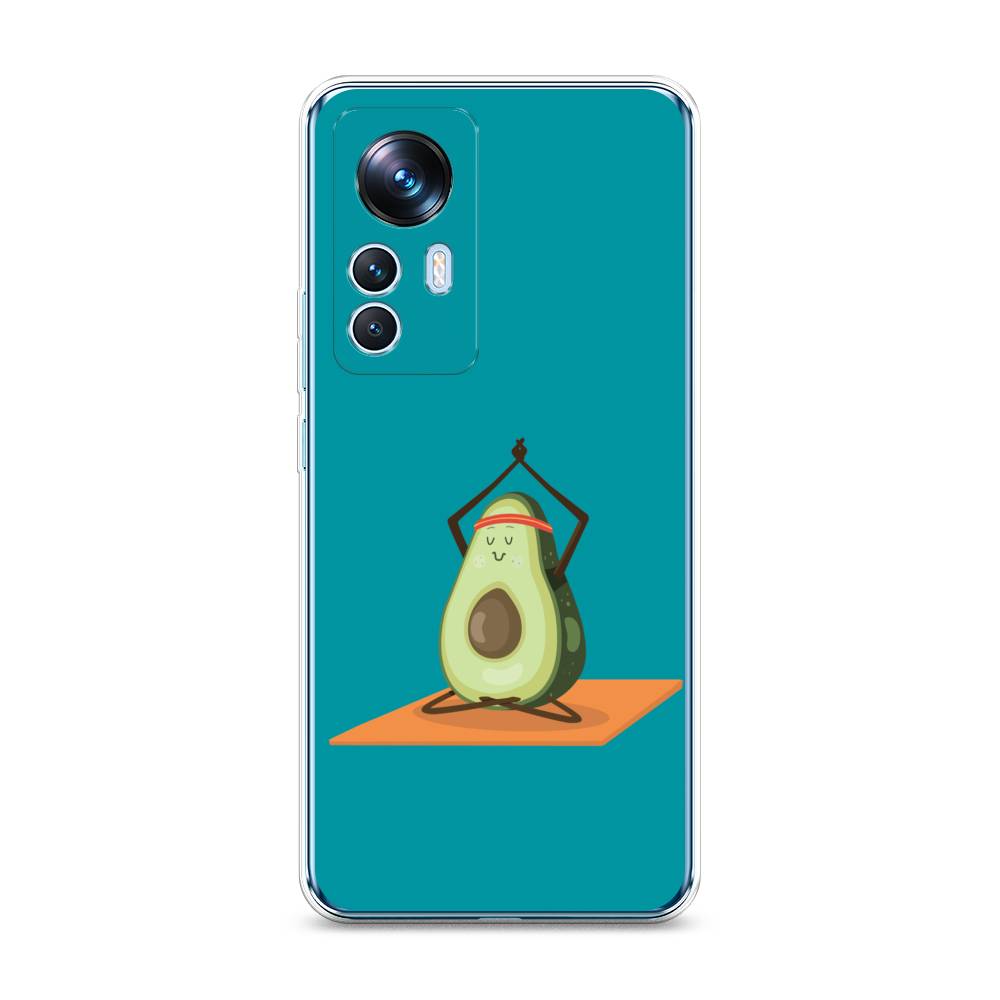 

Чехол на Xiaomi 12T "Расслабься с авокадо", Голубой, 316650-6