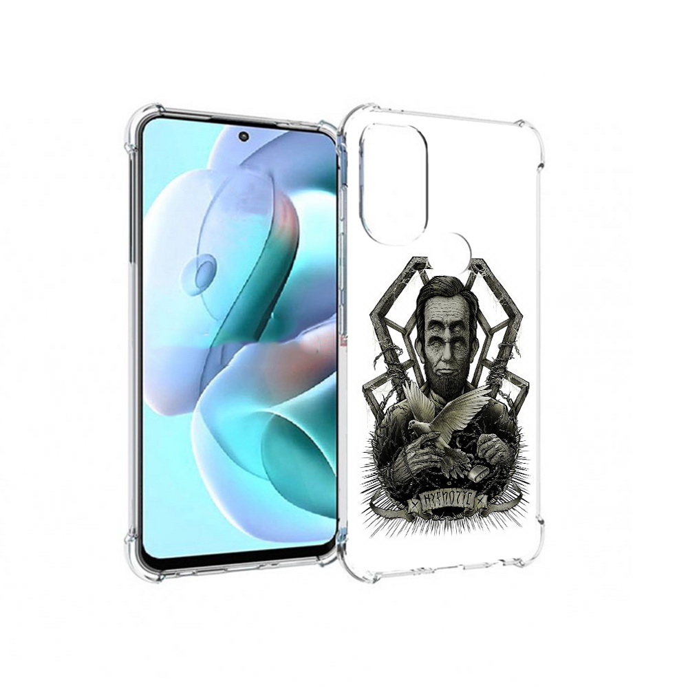 

Чехол MyPads Tocco для Motorola Moto G71 франклин абстракция (PT227080.353.662), Прозрачный, Tocco