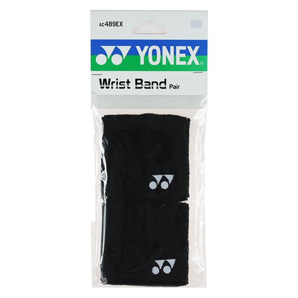 фото Комплект напульсников yonex wristband ac489 x2 black