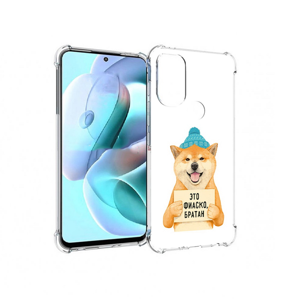 

Чехол MyPads Tocco для Motorola Moto G71 фиаско (PT227080.353.656), Прозрачный, Tocco