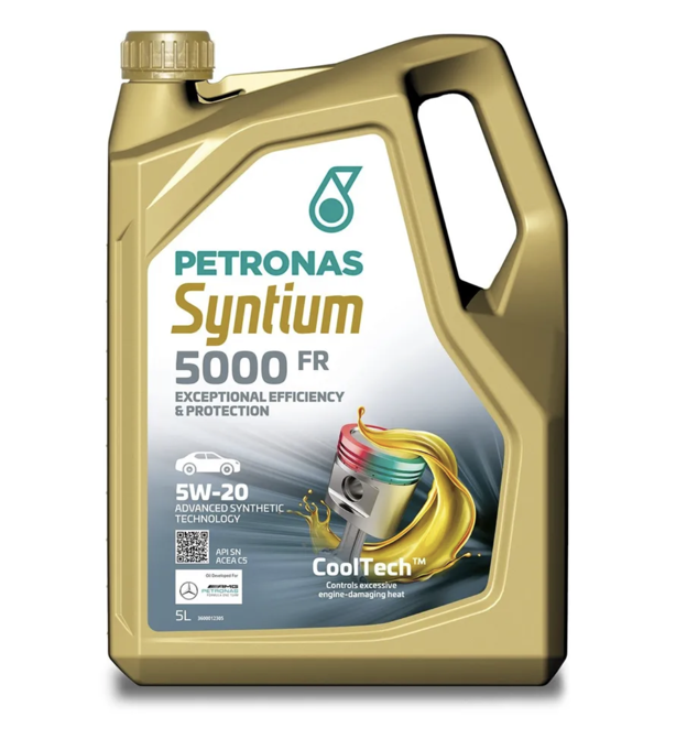 Моторное масло PETRONAS Syntium 5000 Fr 5W20 5л