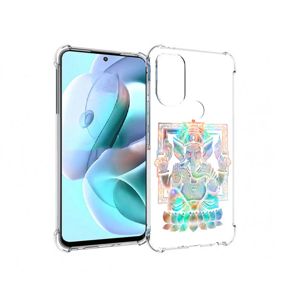 

Чехол MyPads Tocco для Motorola Moto G71 умный слон (PT227080.353.654), Прозрачный, Tocco