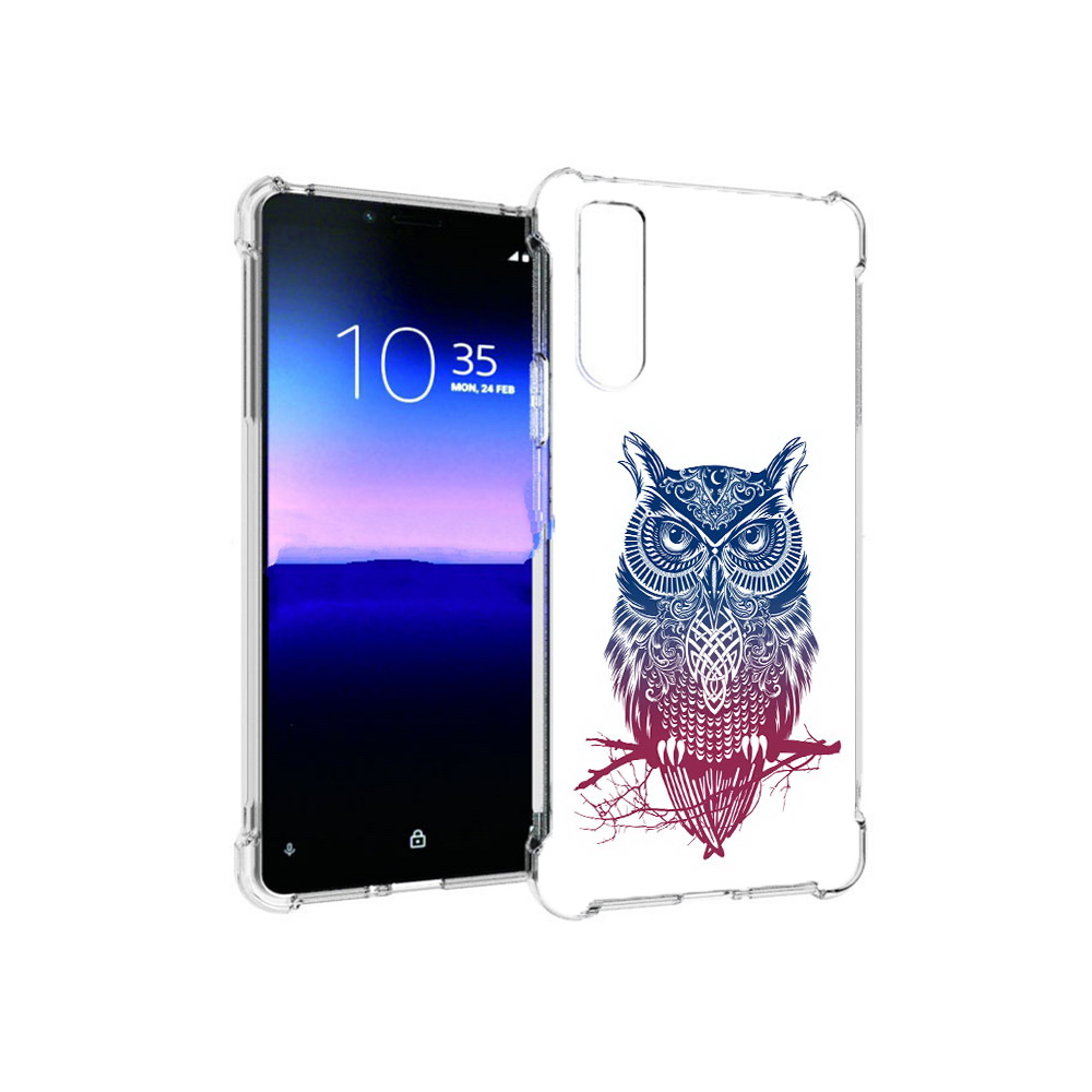 

Чехол MyPads Tocco для Sony Xperia 10 II хиппи сова (PT158941.227.664), Прозрачный, Tocco