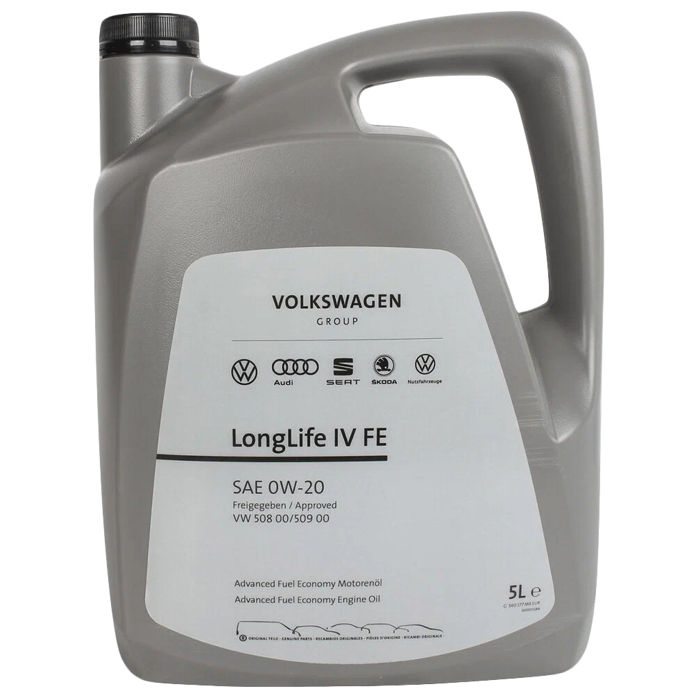 

Моторное масло VAG Longlife Iv Fe Vw 50800/509 00 Sae 0W20 5л