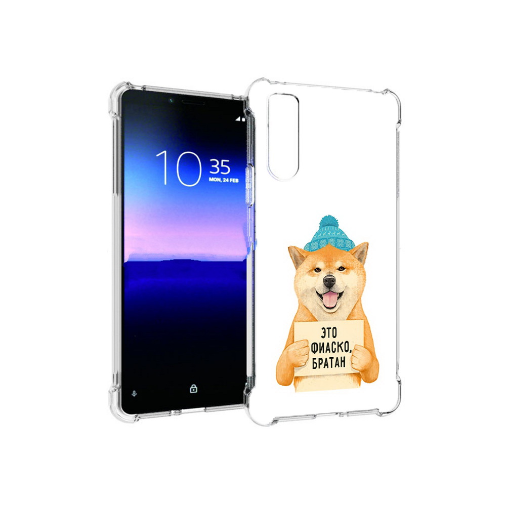 

Чехол MyPads Tocco для Sony Xperia 10 II фиаско (PT158941.227.656), Прозрачный, Tocco