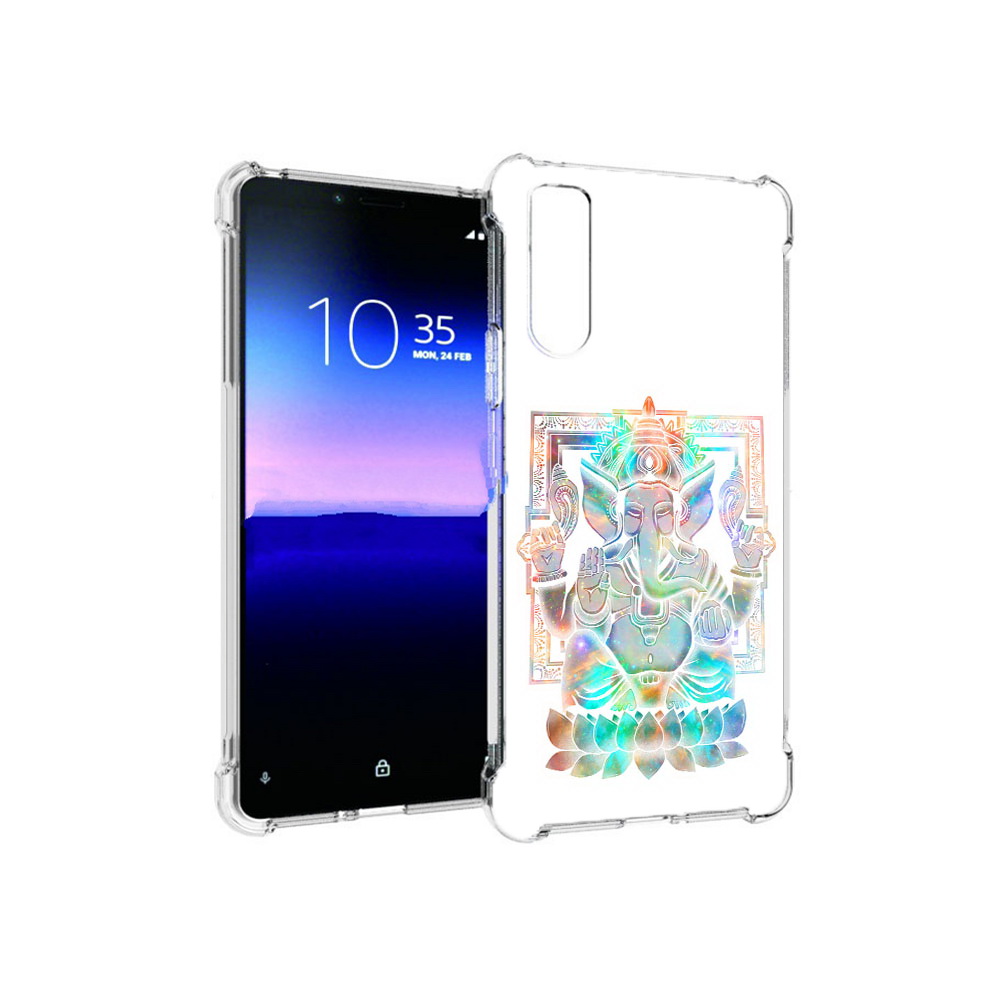

Чехол MyPads Tocco для Sony Xperia 10 II умный слон (PT158941.227.654), Прозрачный, Tocco
