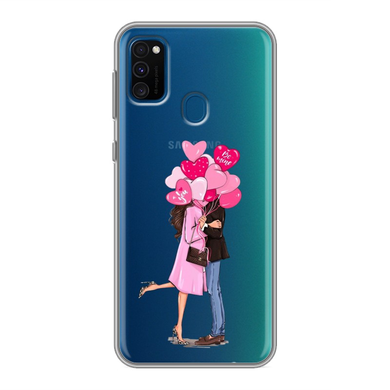 фото Прозрачный чехол для samsung galaxy m21 (sm-m215) 100gadgets