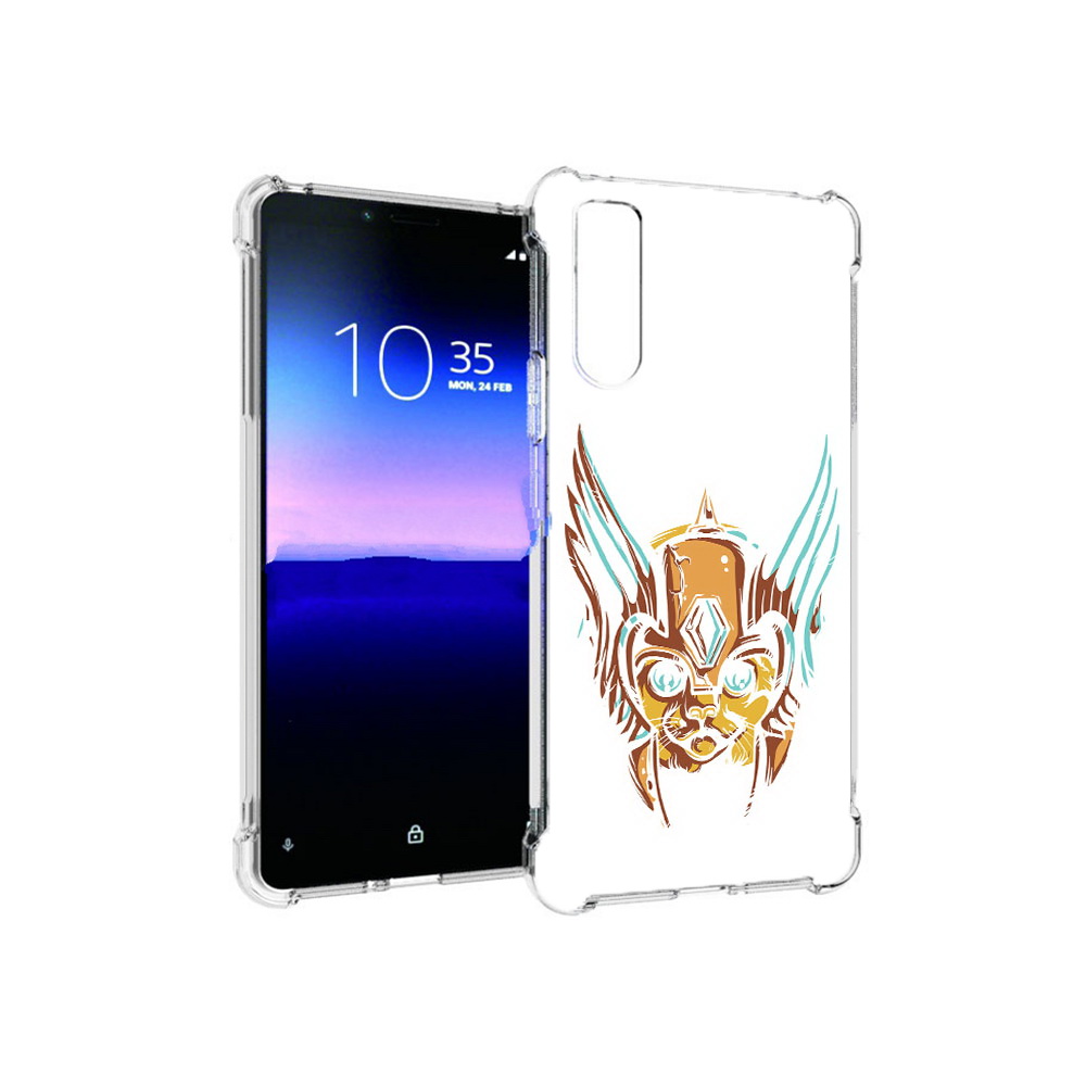 

Чехол MyPads Tocco для Sony Xperia 10 II тор абстракция (PT158941.227.644), Прозрачный, Tocco