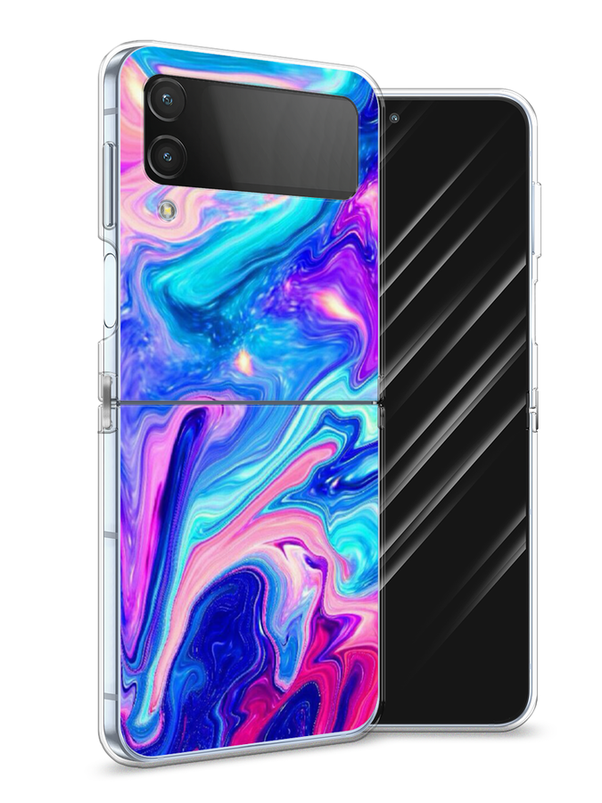 

Чехол Awog на Samsung Galaxy Z Flip 4 / Самсунг Z Flip 4 "Потеки краски", Разноцветный, 2106650-10