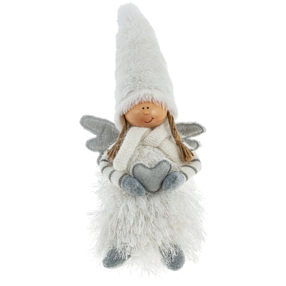 

Новогодняя фигурка Remeco collection Ангел 761777 13x10x30 см, Белый, Ангел
