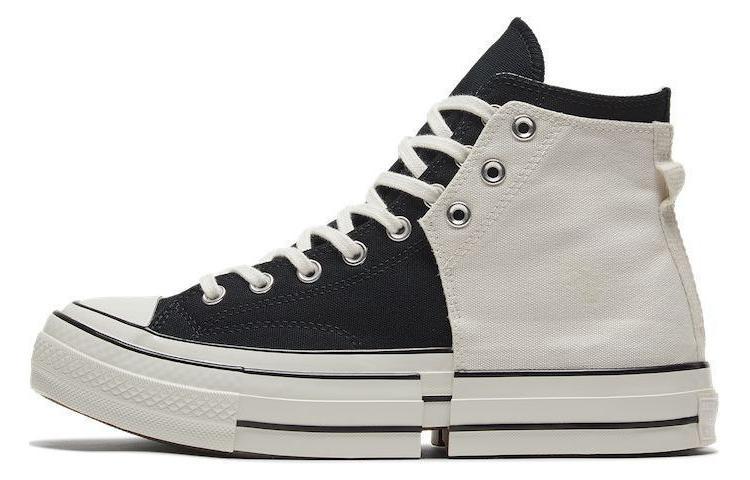 

Кеды унисекс Converse FENG CHEN WANG 1970s 2-in-1 Chuck Taylor All Star черные 46.5 EU, Черный, FENG CHEN WANG x Converse 1970s 2-in-1 Chuck Taylor All Star