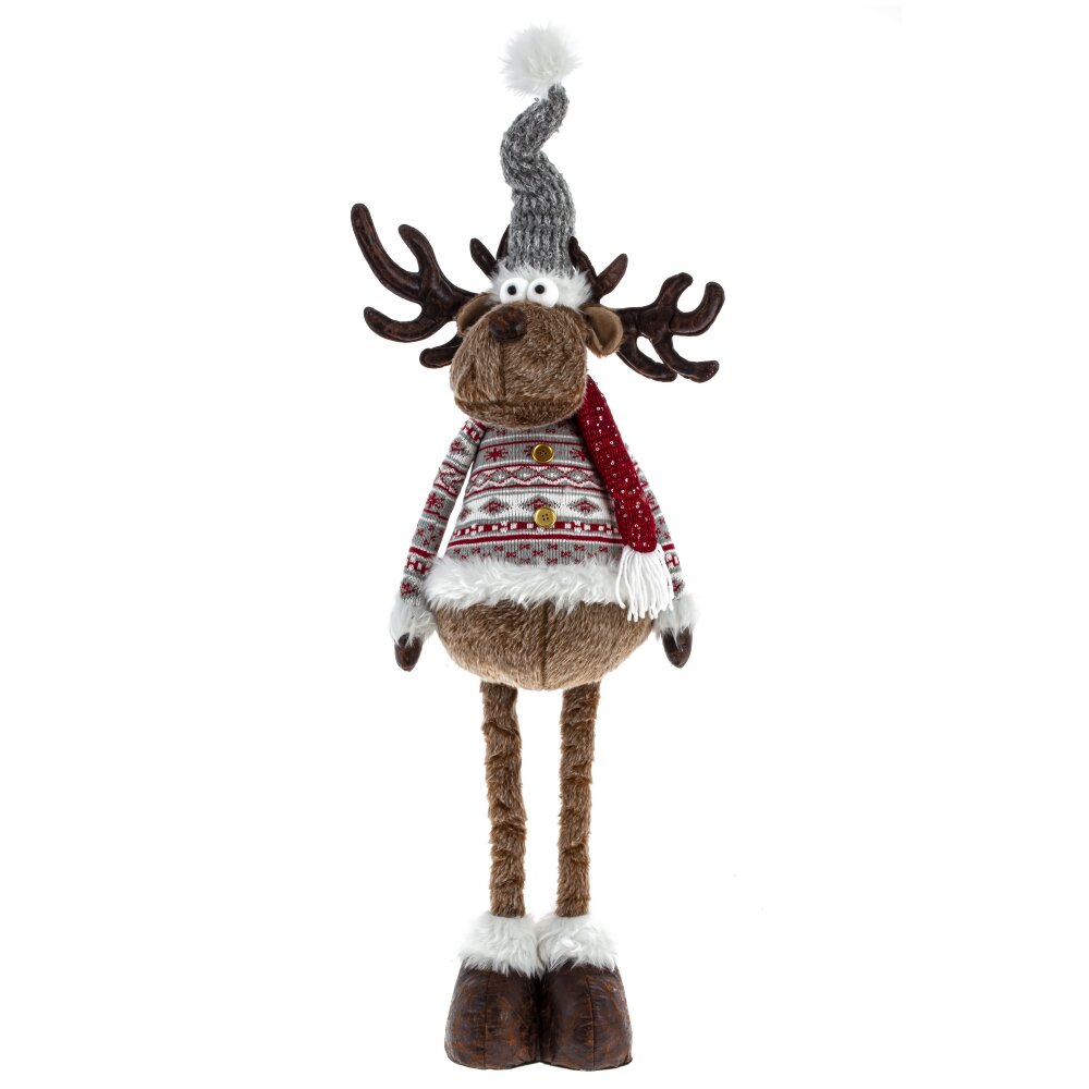 

Новогодняя фигурка Remeco collection Олень 792857 39x18x100 см, Разноцветный, Олень