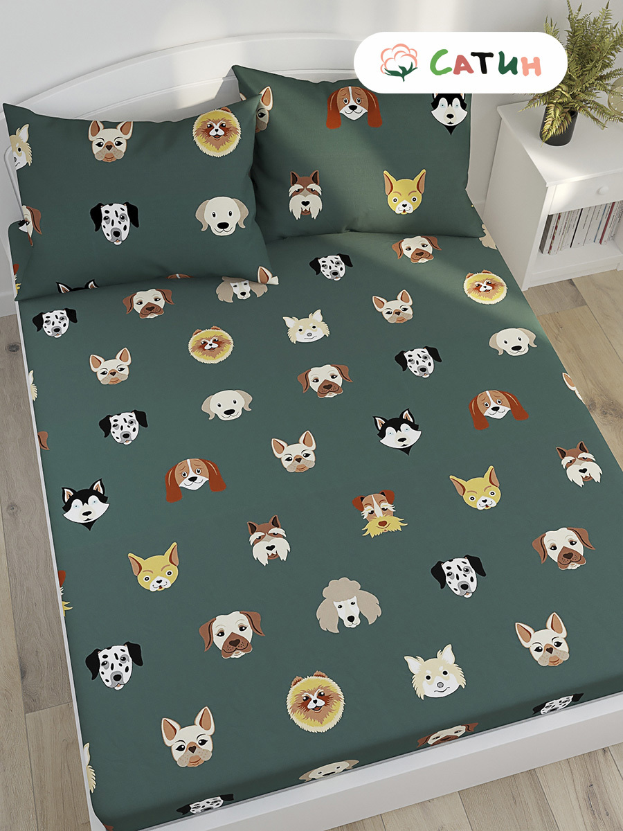 

Простынь Milky Garden "Dogs " 200х215 см