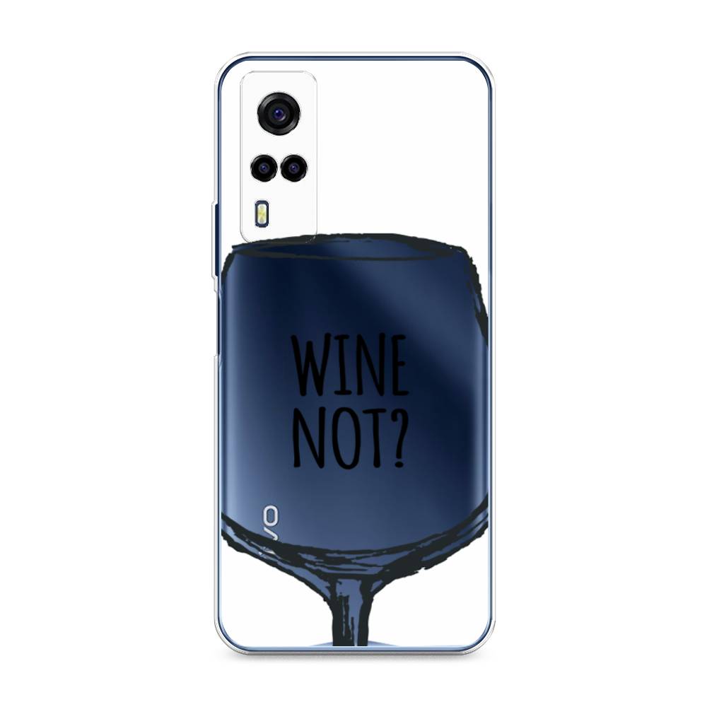 

Чехол на Vivo Y53s 4G "Wine not white", Белый, 264950-6