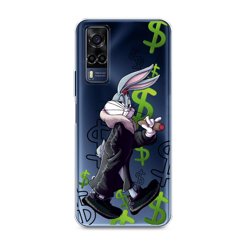 

Чехол на Vivo Y53s 4G "Rich Bugs Bunny", Зеленый;черный;голубой, 264950-6