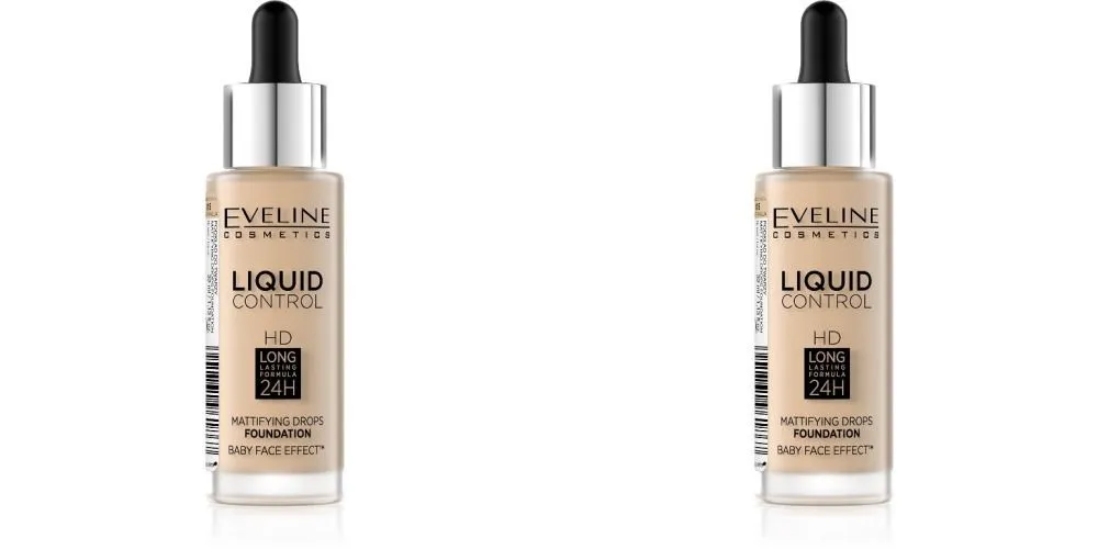 

Крем тональный Eveline Cosmetics Liquid Control тон 15 32 мл 2 шт