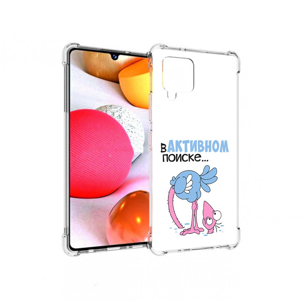 

Чехол MyPads Tocco для Samsung Galaxy A42 в активном поиске (PT226910.539.255), Прозрачный, Tocco