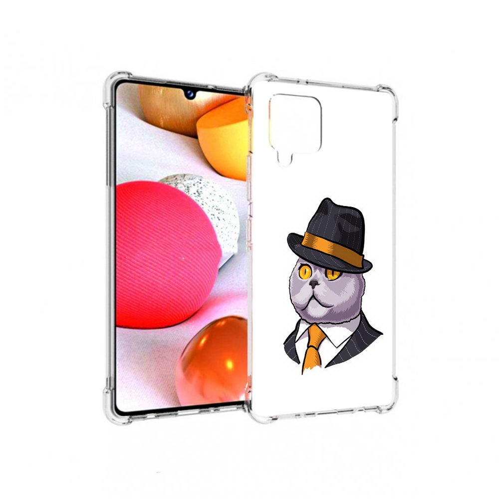 

Чехол MyPads Tocco для Samsung Galaxy A42 британец (PT226910.539.247), Прозрачный, Tocco