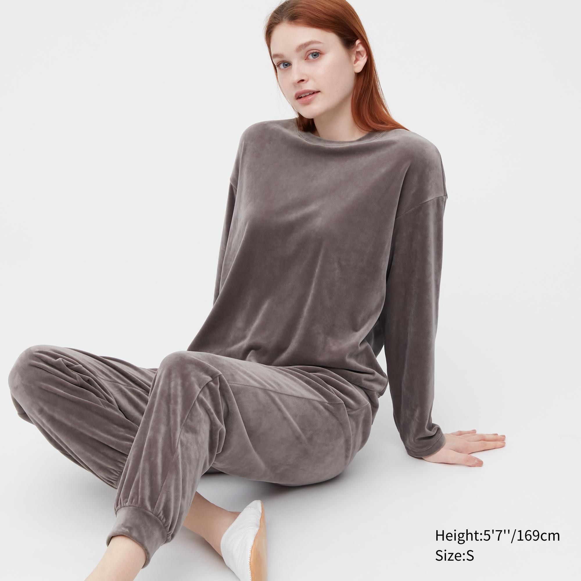 

Пижама женская UNIQLO 453447COL36 коричневая 2XS (доставка из-за рубежа), 453447COL36