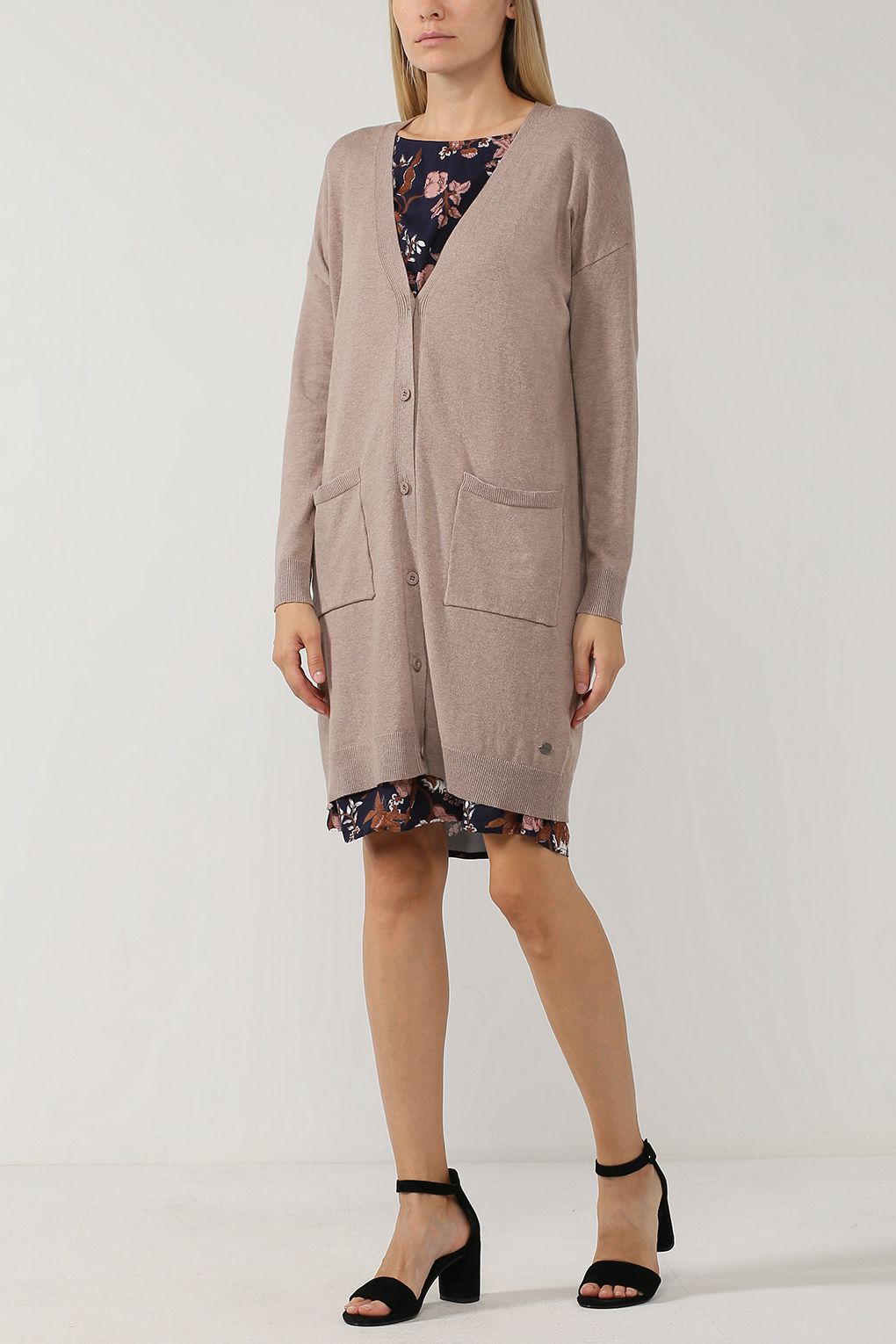 

Кардиган женский NOOM 2007 HELEN бежевый S, 2007 HELEN