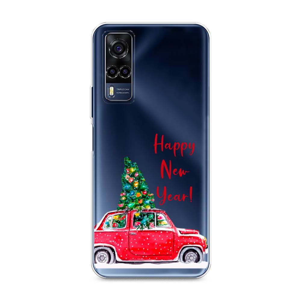 

Чехол для Vivo Y53s 4G "Happy New Year", Красный;зеленый, 264950-5
