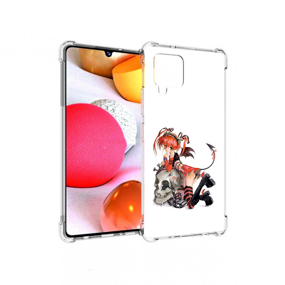 

Чехол MyPads Tocco для Samsung Galaxy A42 аниме (PT226910.539.221), Прозрачный, Tocco