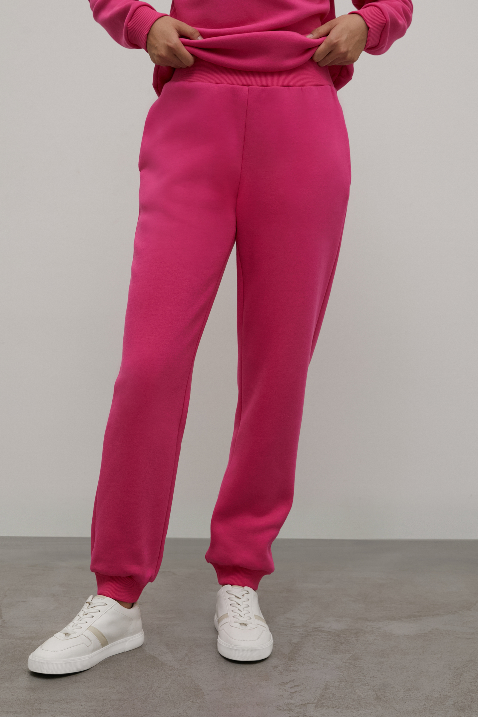 

Спортивные брюки женские Finn Flare FAC13019 розовые 2XL, Розовый, FAC13019