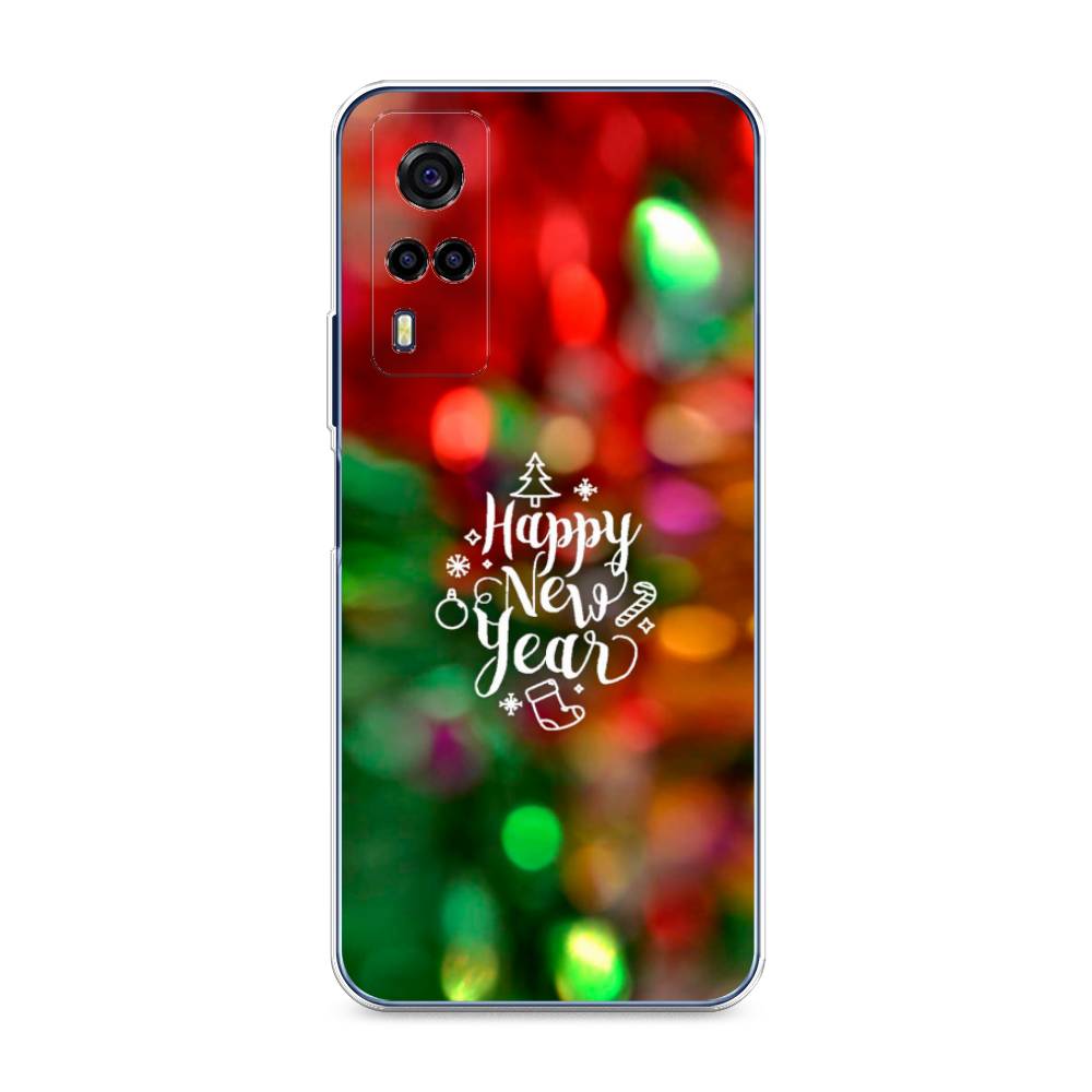 

Чехол для Vivo Y53s 4G "Новый Год на елке", Зеленый;красный;желтый, 264950-5