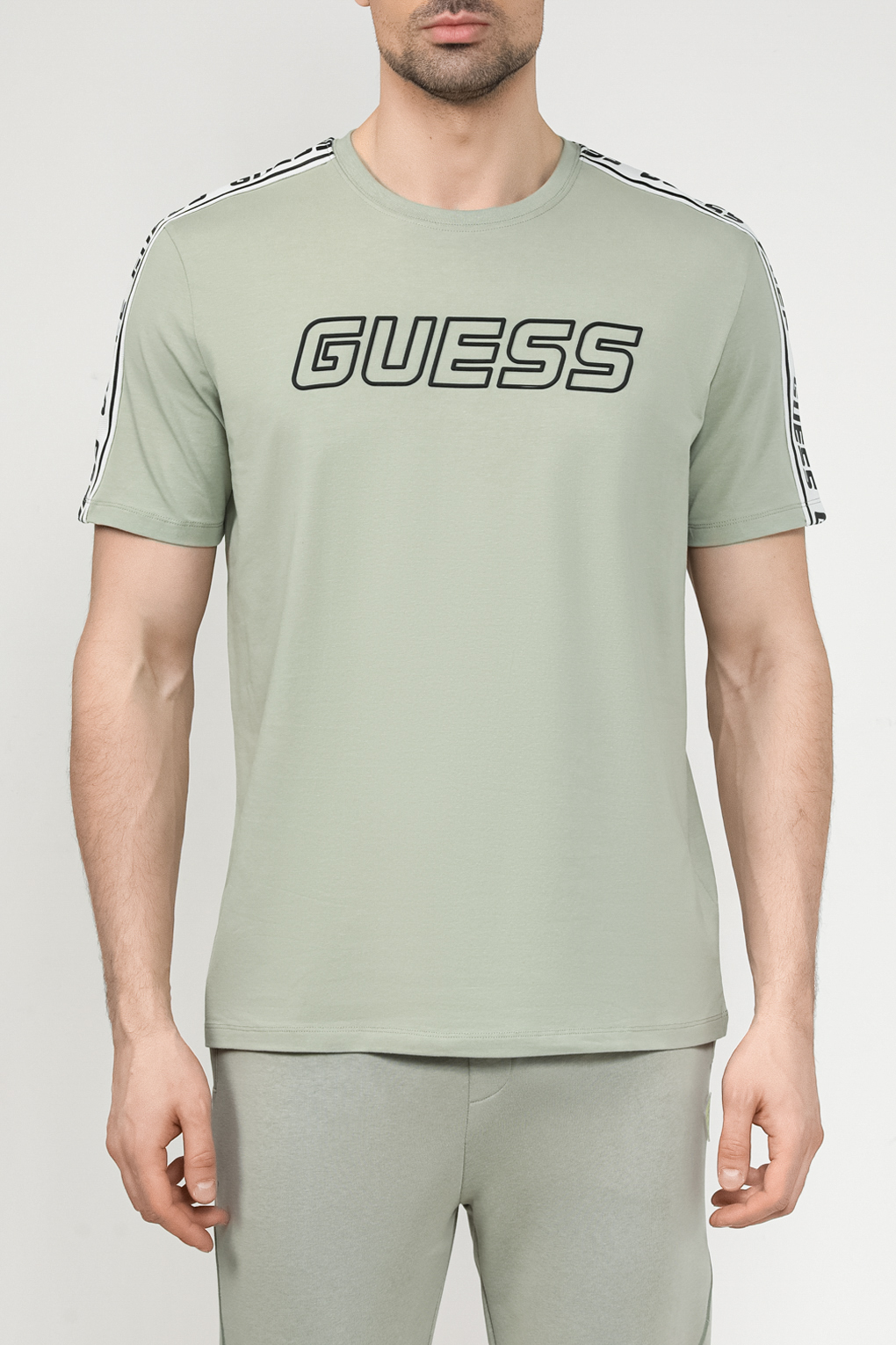 

Футболка мужская Guess Z4GI18 J1314 зеленая XL, Зеленый, Z4GI18 J1314