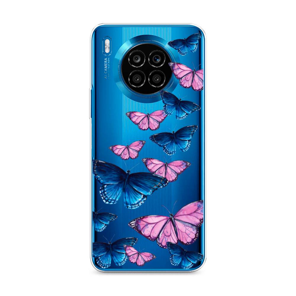 фото Чехол awog "полет бабочек" для honor 50 lite